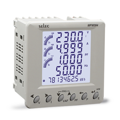 Đồng hồ tủ điện đo đa chức năng SELEC MFM384-C