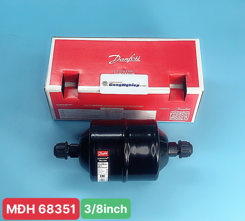 Phin Lọc Gas Danfoss DML 163 023Z5043, 3/8 inch